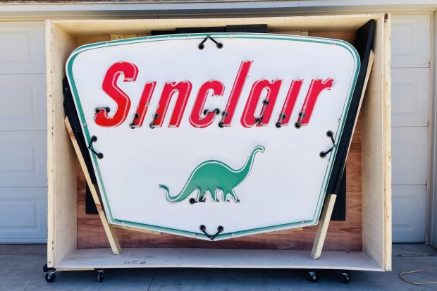No Reserve: Neon Sinclair Sign