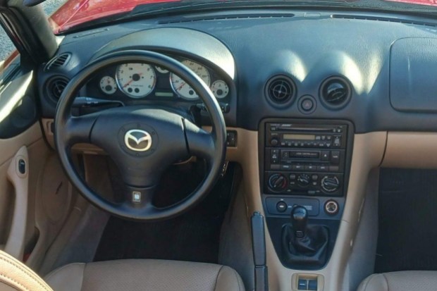 No Reserve: 2001 Mazda MX-5 Miata LS 6-Speed