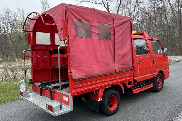 No Reserve: 1994 Mazda Bongo Brawny Fire Truck Diesel 5-Speed