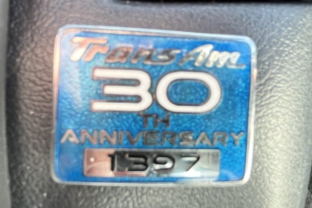 567-Mile 1999 Pontiac Firebird Trans Am 30th Anniversary Edition Convertible