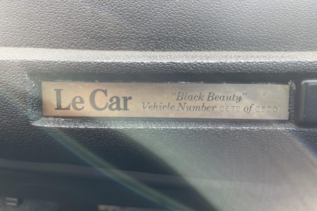 No Reserve: 1978 Renault Le Car Black Beauty Edition Project