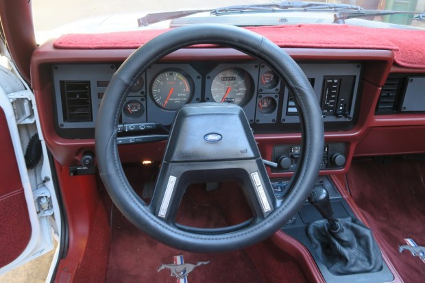 1984 Ford Mustang GT 20th Anniversary Edition Convertible 5-Speed
