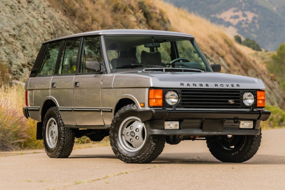 No Reserve: 30k-Mile 1988 Land Rover Range Rover Classic