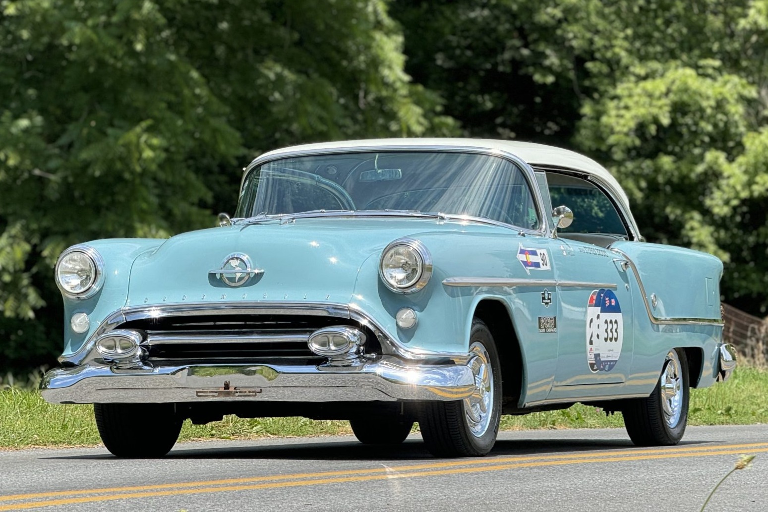 Used Ex–Mille Miglia Storica 1954 Oldsmobile Super 88 Holiday Review