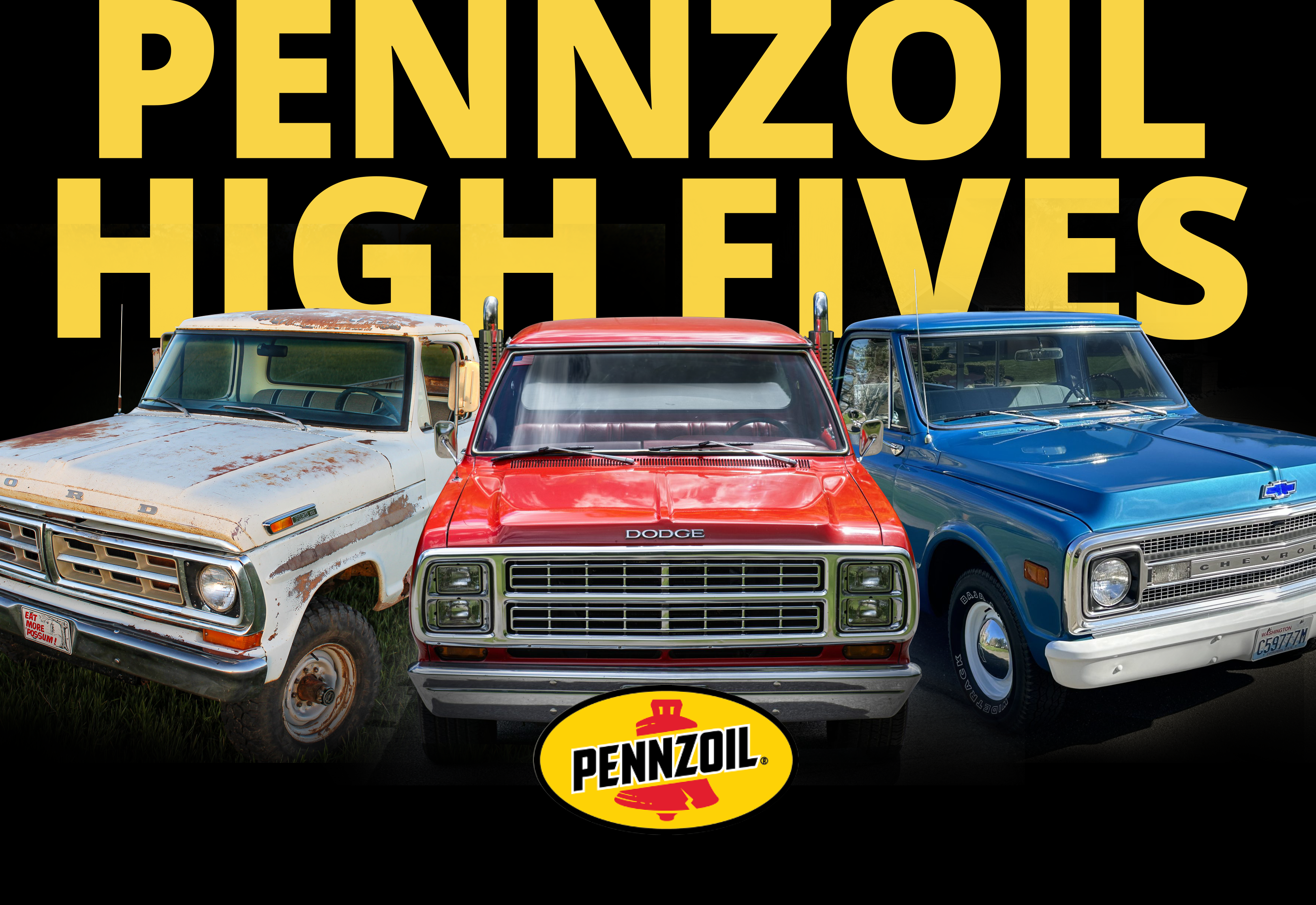 Used Our July 4 Pennzoil High Fives Winners: fastgteddie, hobutler, and hjons! Review